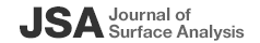 JSA : Journal of Surface Analysis